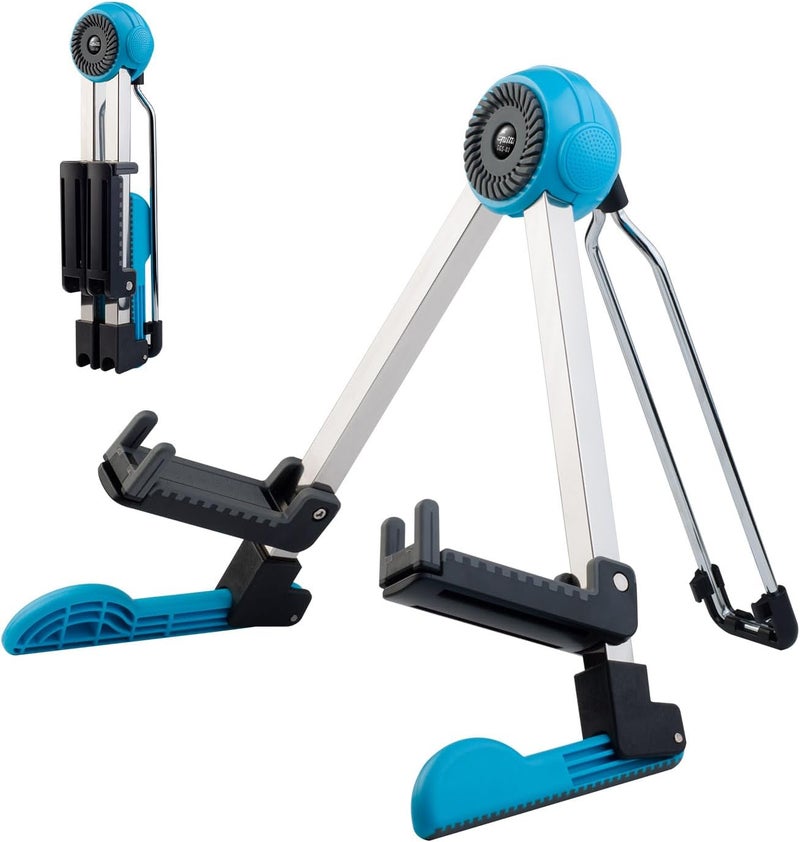 Guitto Guitar Stand Acoustic Floor Folding Guitar Holder Stand Tripod Universal for Acoustic Classical Electric Guitars Bass Ukulele Violin Banjo Mandolin GGS-03 - Image 1